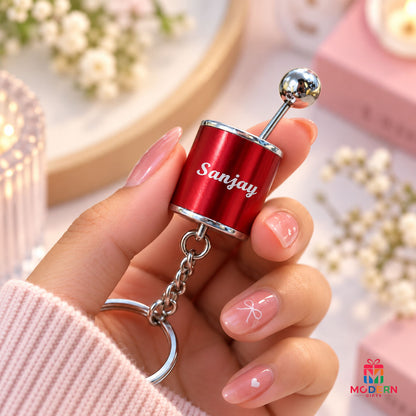 Gear Name Keychain