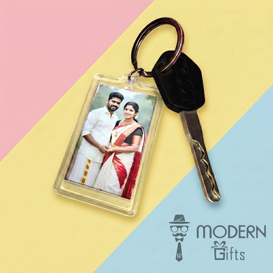 Transparent Photo Keychain