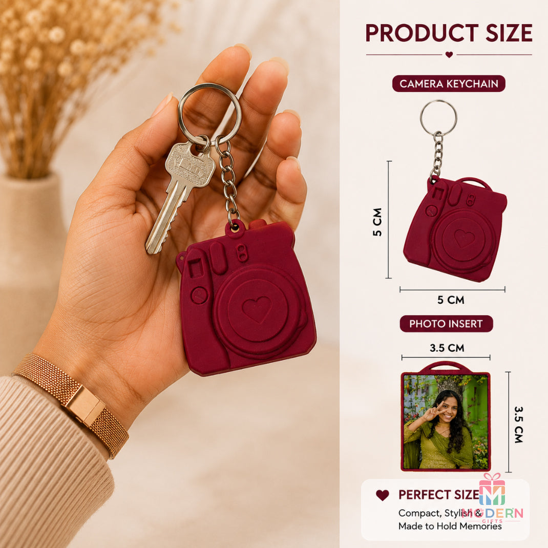 Customized Camera Keychain