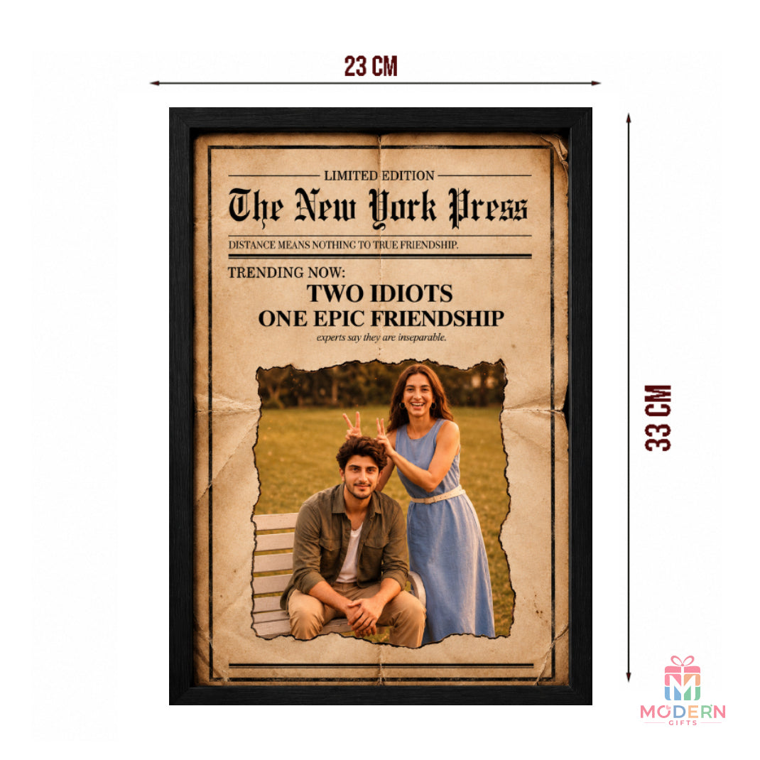 Vintage Friendship Frame