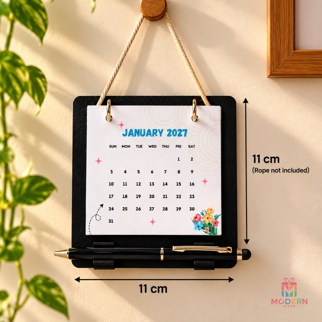 Hangar Calendar With Pen