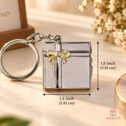 Secret Voice Metal Keychain