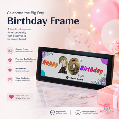 Happy Birthday Frame