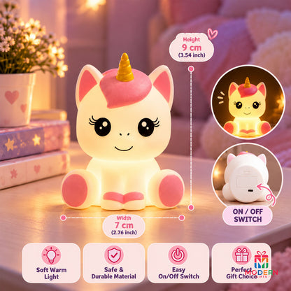 Cute Unicorn Night Lamp