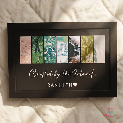 Customized Landsat Map Frame