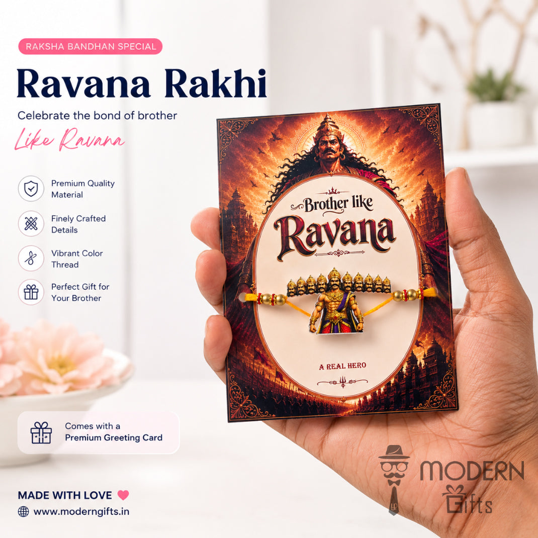 Ravana Rakhi Card