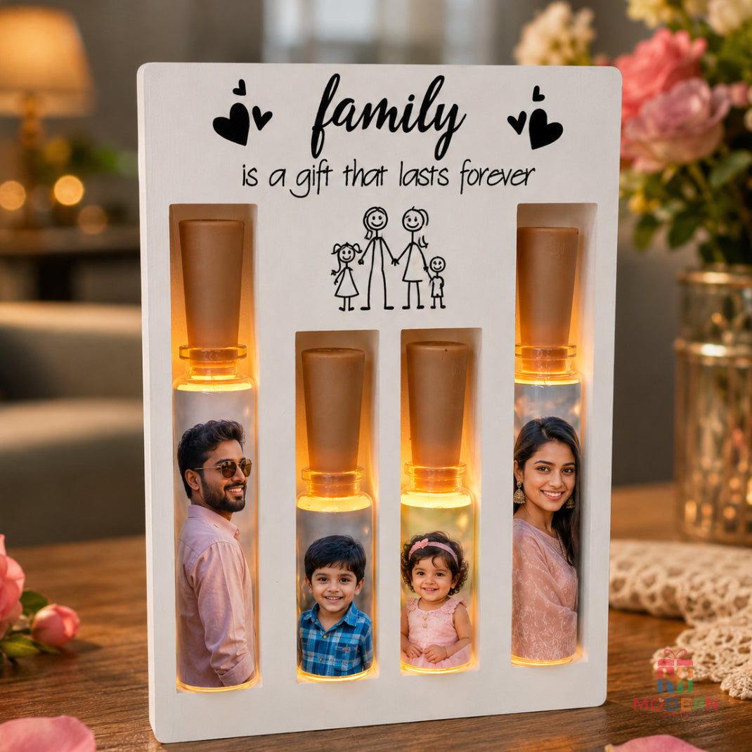 Family Photo Lamp
