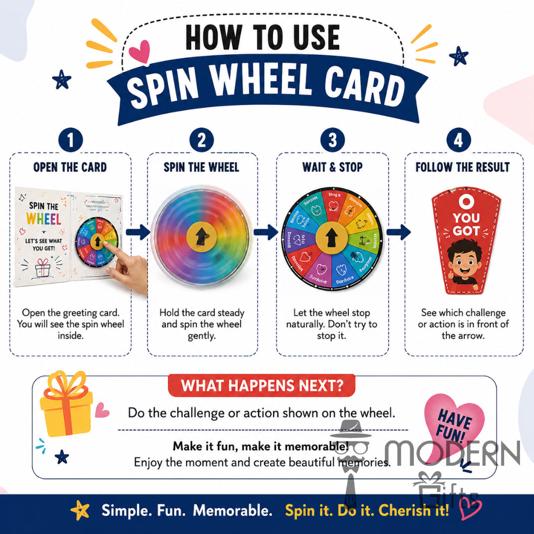 Friendship Spin Challenge Greeting Card