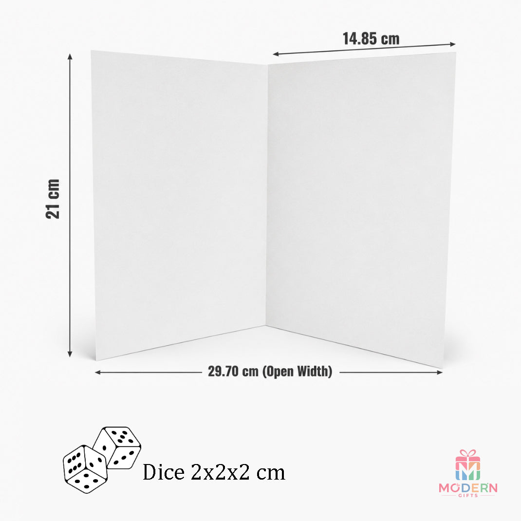 Friendship Dice Greeting Card
