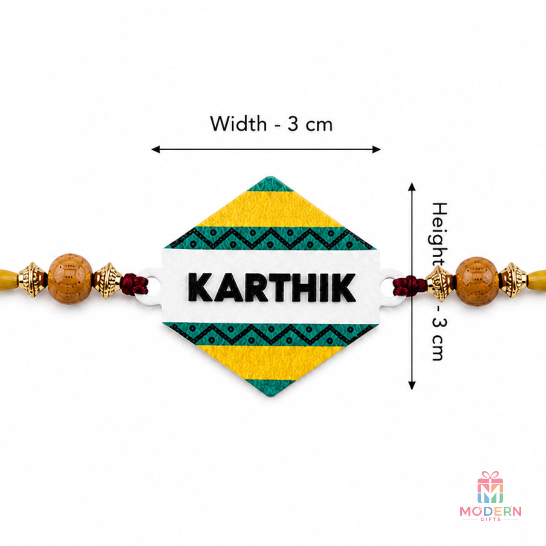 Customised Name Rakhi