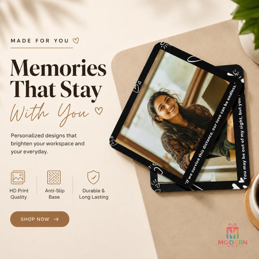 customized couple photo mouse pad with picture