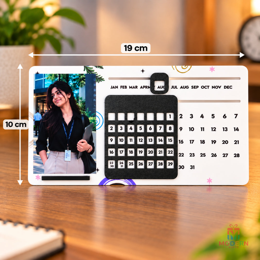 Customised Unique Calendar Stand