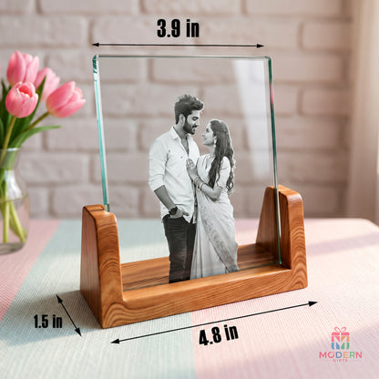 Glass Light Stand