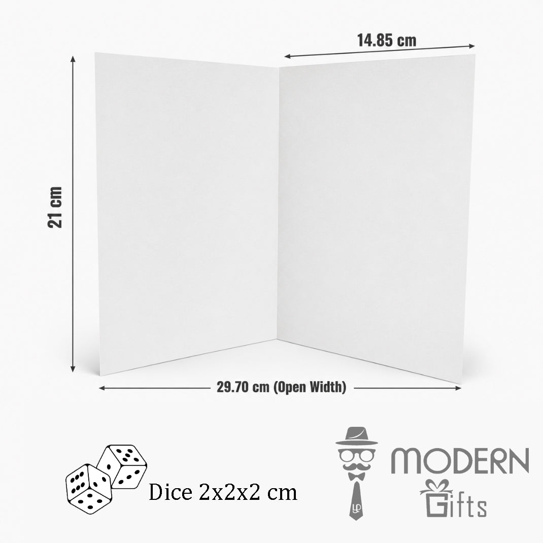 Friendship Dice Greeting Card