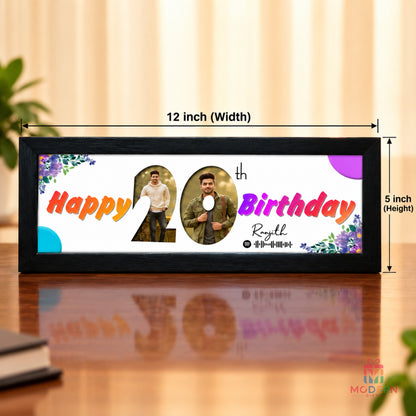 Happy Birthday Frame