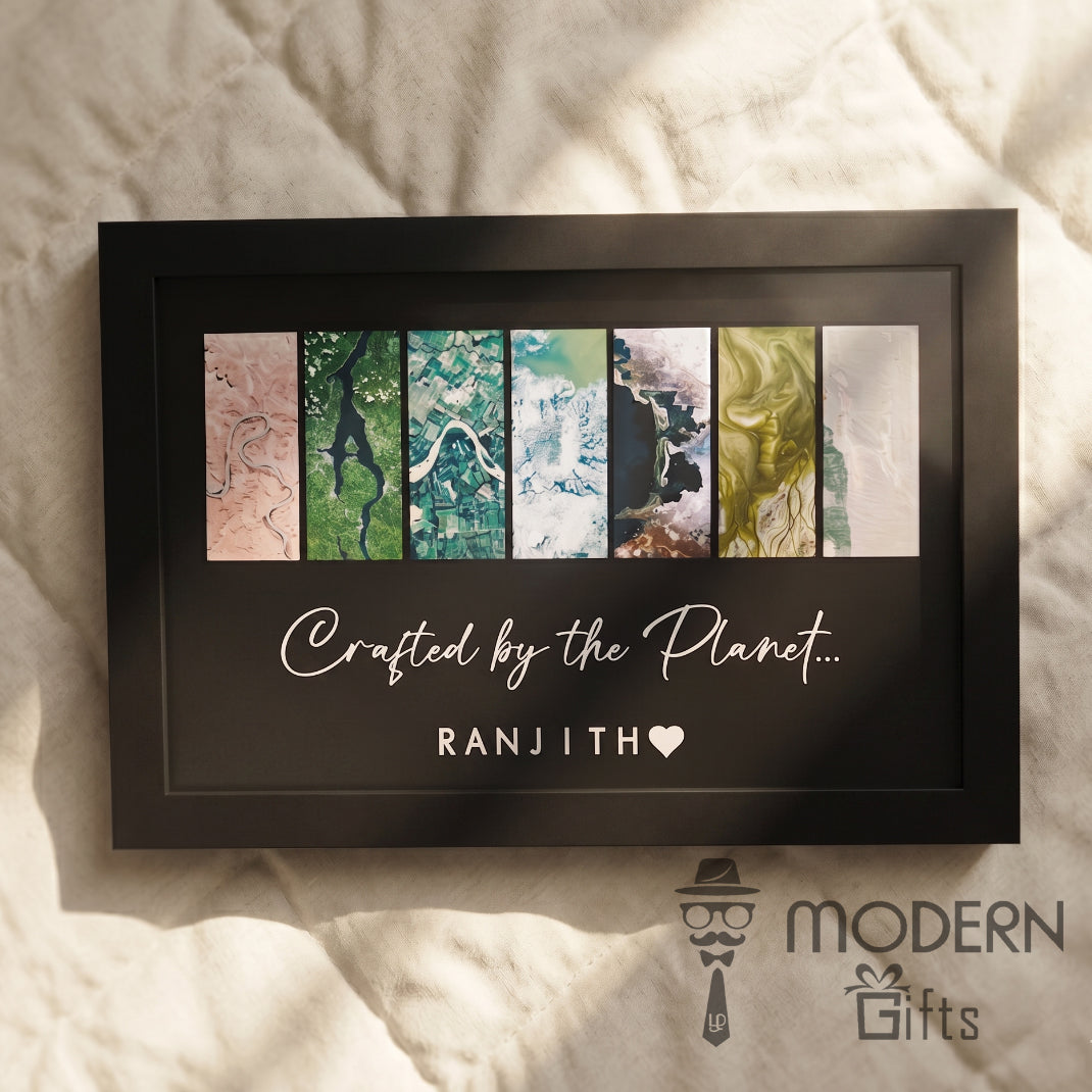 Customized Landsat Map Frame