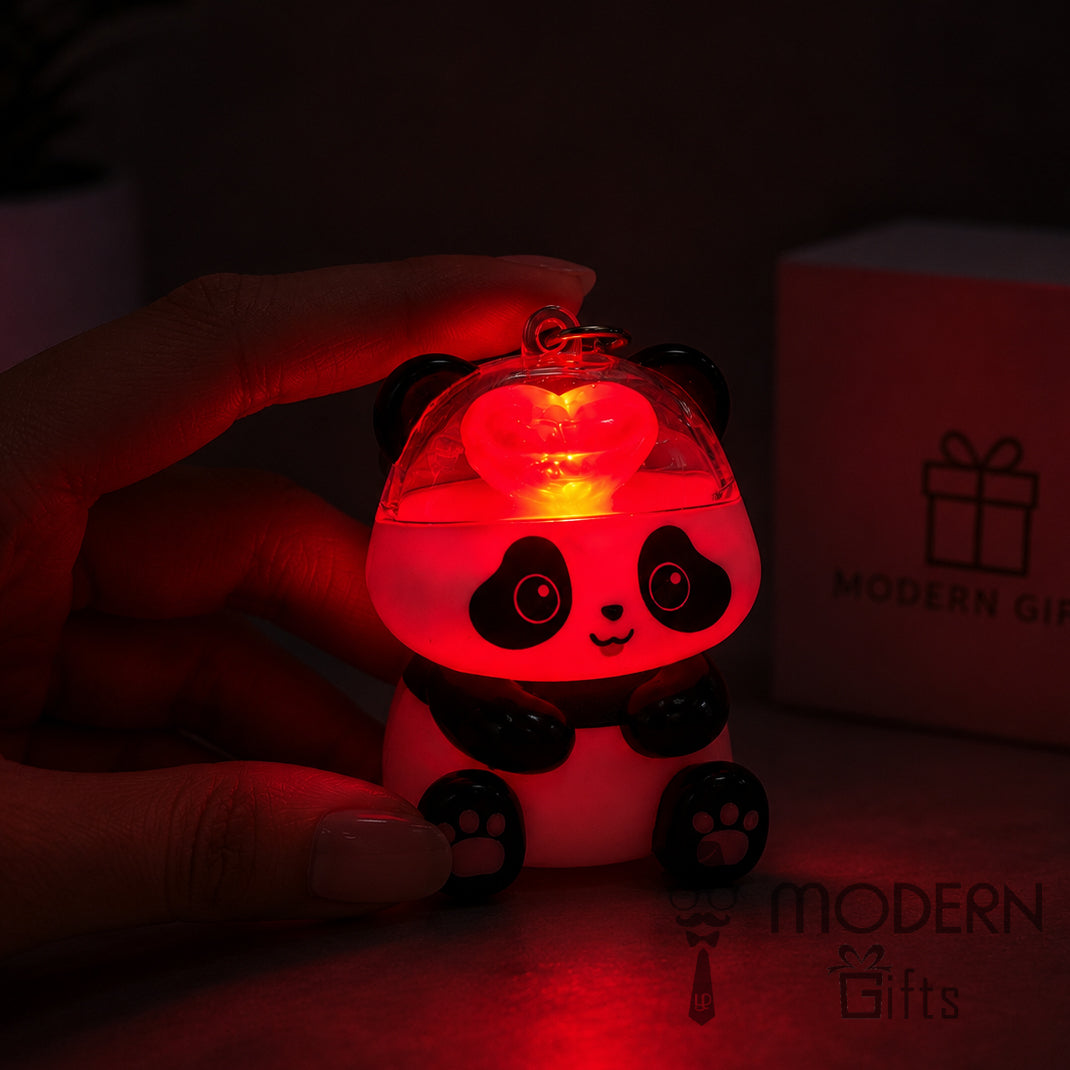 Panda LED Keychain
