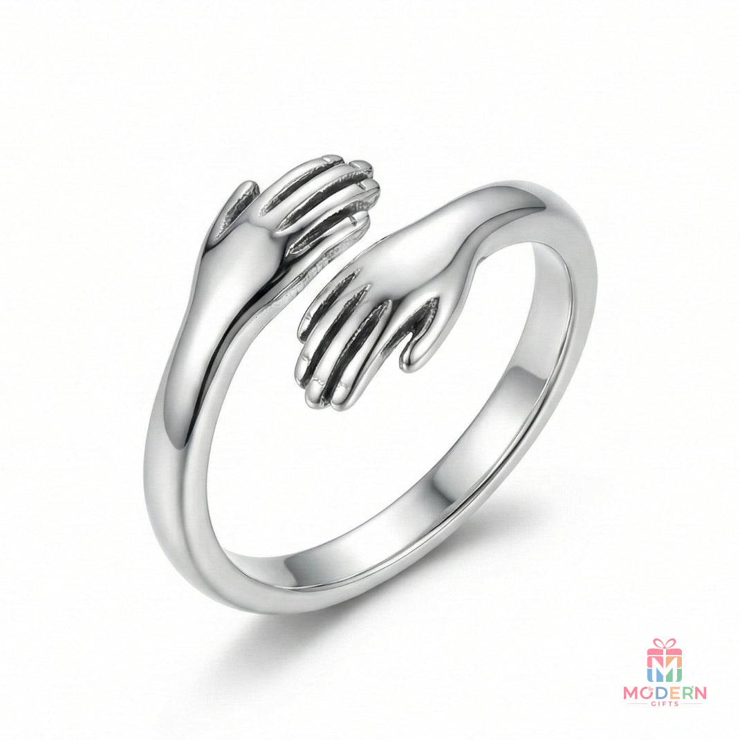 Couple Hug Ring