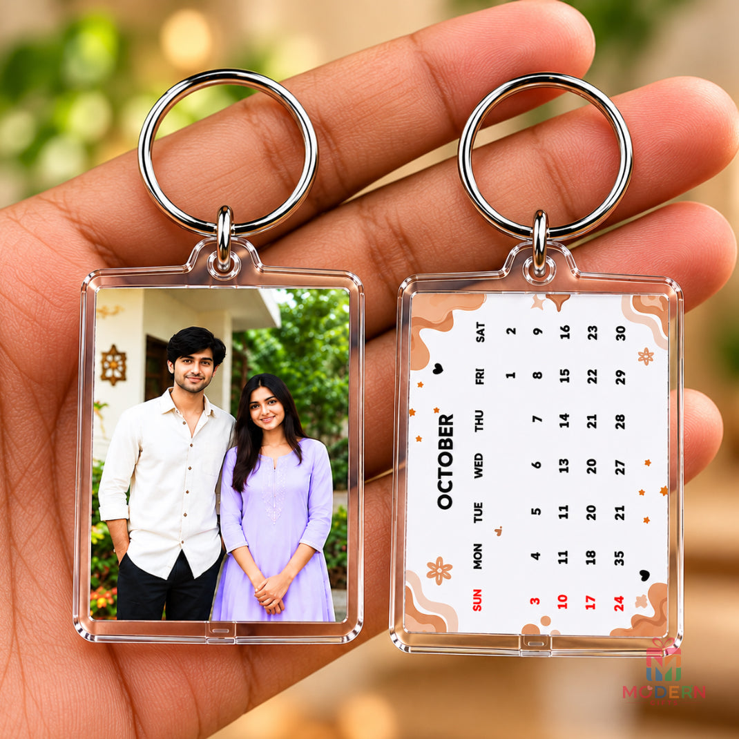 Memories Calendar Keychain