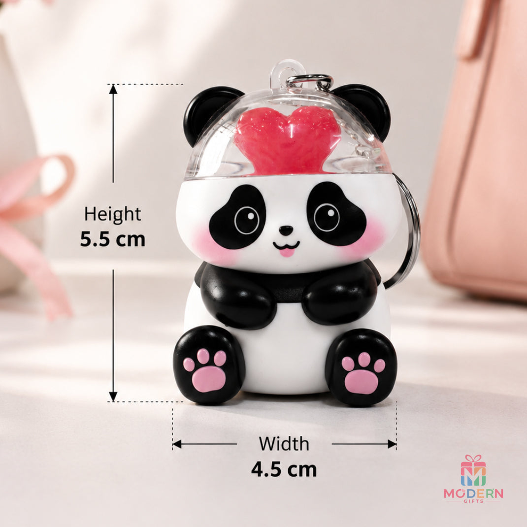 Panda LED Keychain