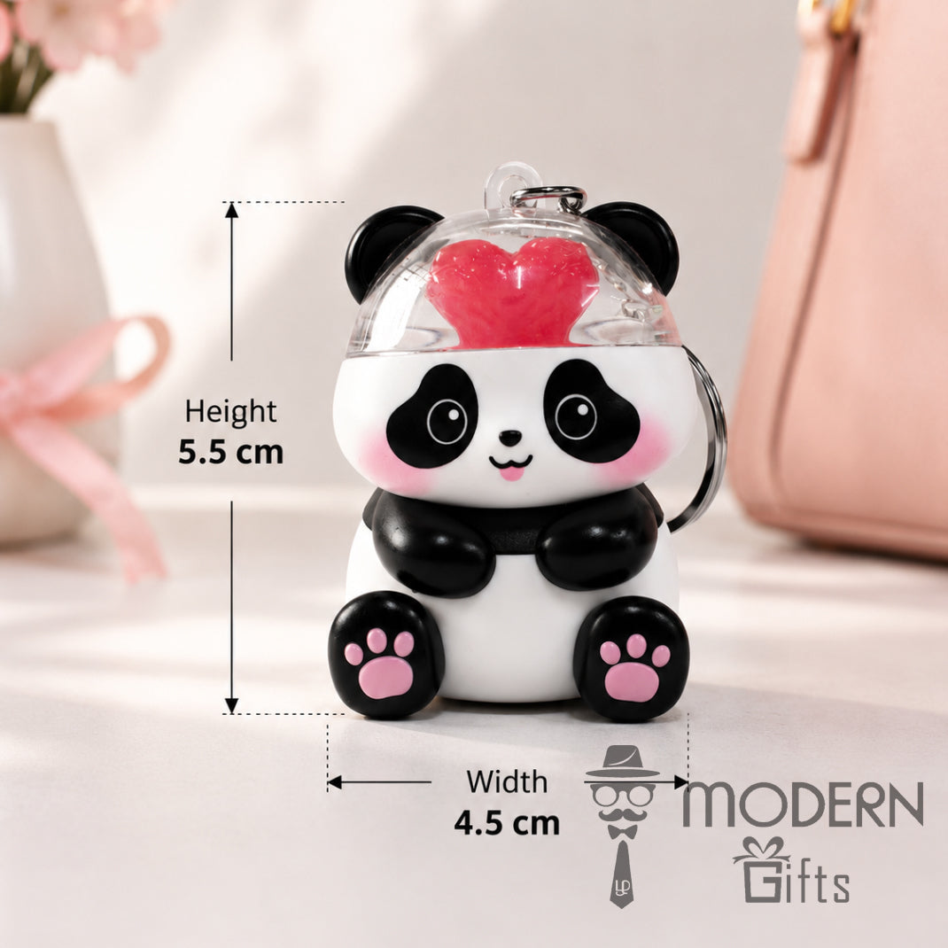 Panda LED Keychain