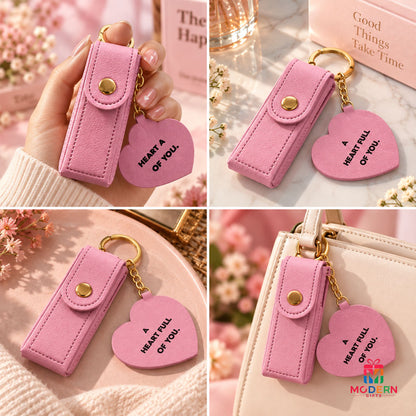 Customised Lipstick Pod Keychain