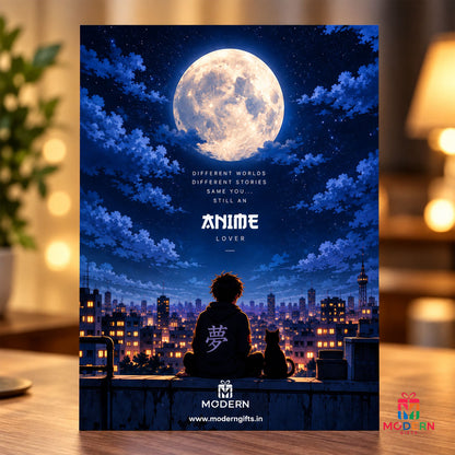 Anime Lover Greeting Card