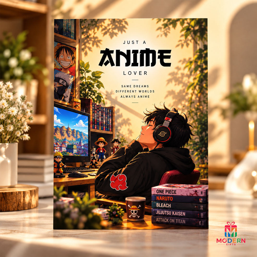 Anime Lover Greeting Card