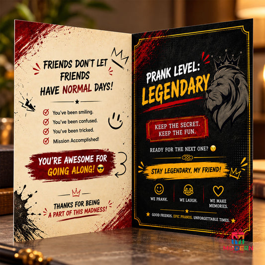 Legendary Prank Greeting Card