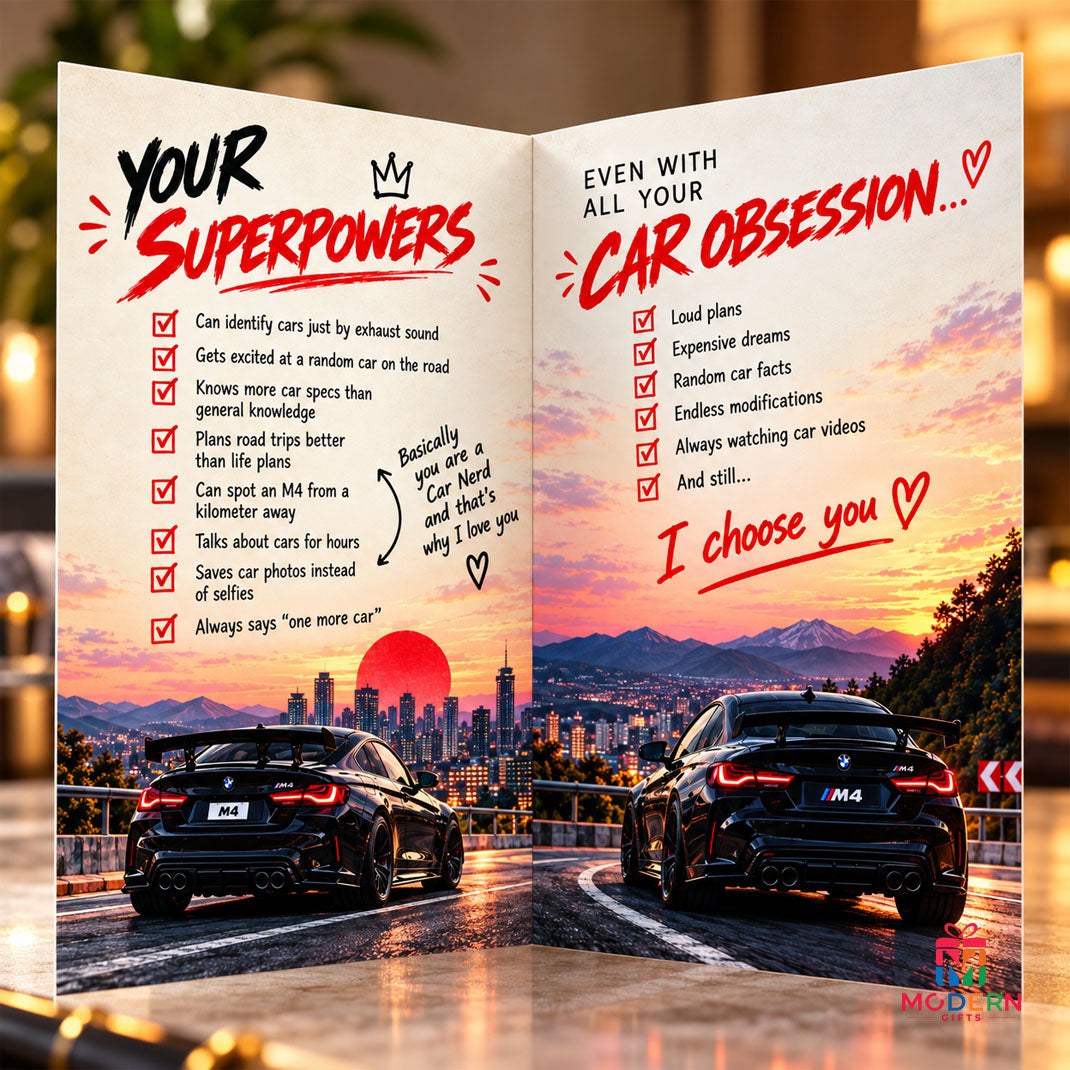 Car Lover Greeting Card