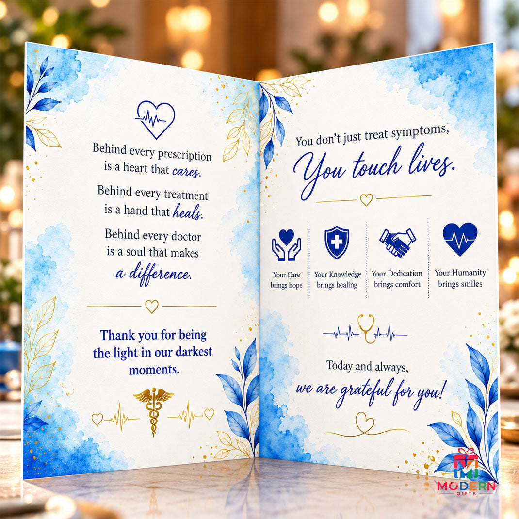 Doctor Appreciation Greeting Card
