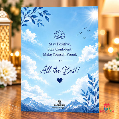Exam Motivational Greeting Card