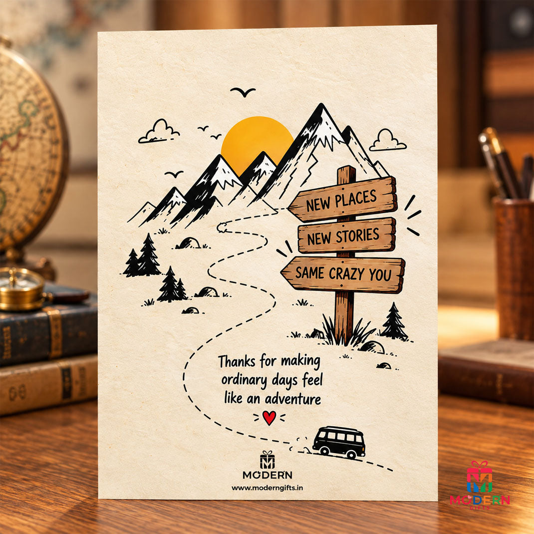 Travel Lover Greeting Card