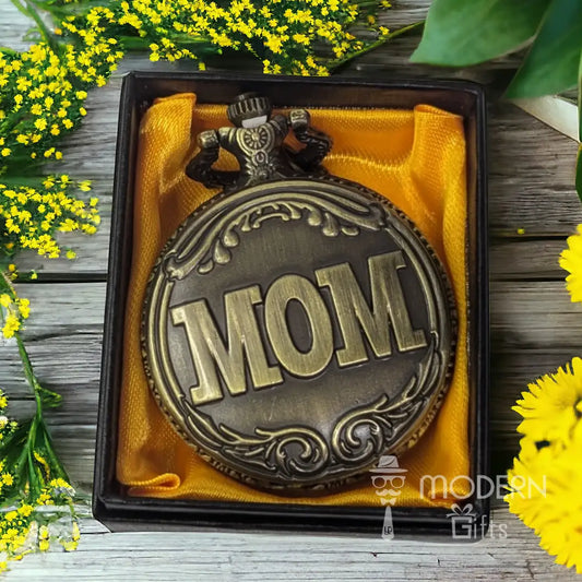Mom Keychain Clock