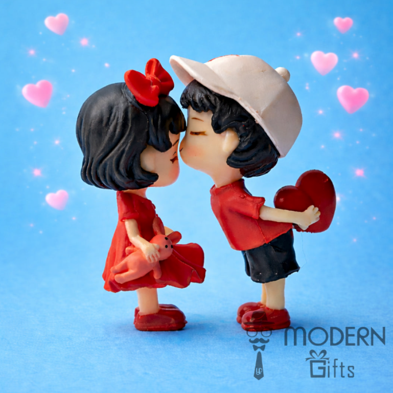 Kissing Miniature Doll