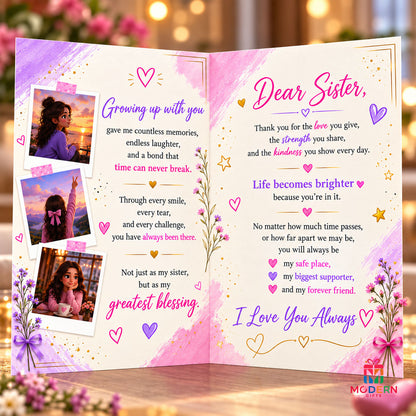 Sister Greeting Card