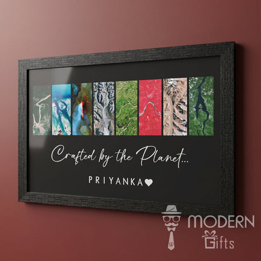 Customized Landsat Map Frame