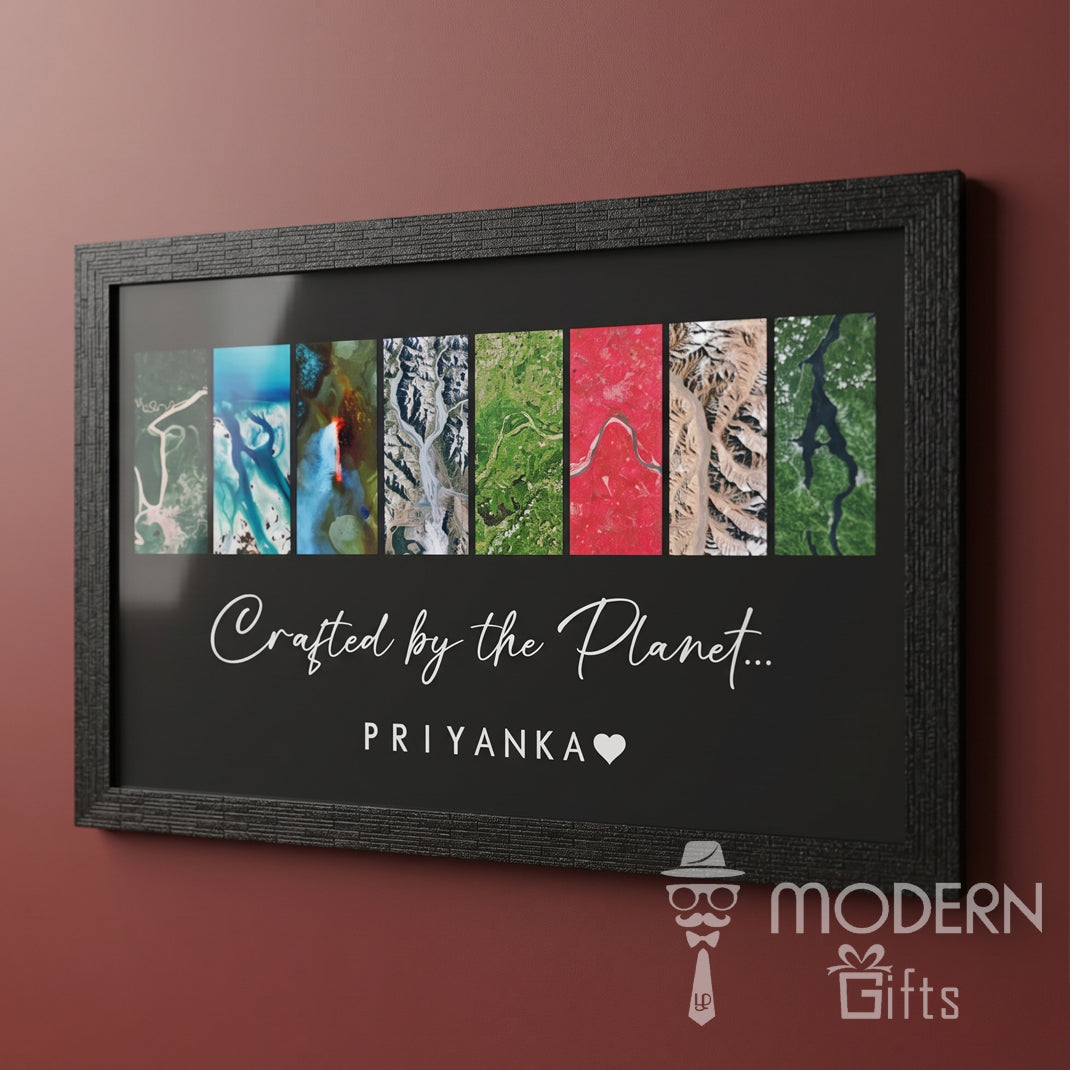 Customized Landsat Map Frame
