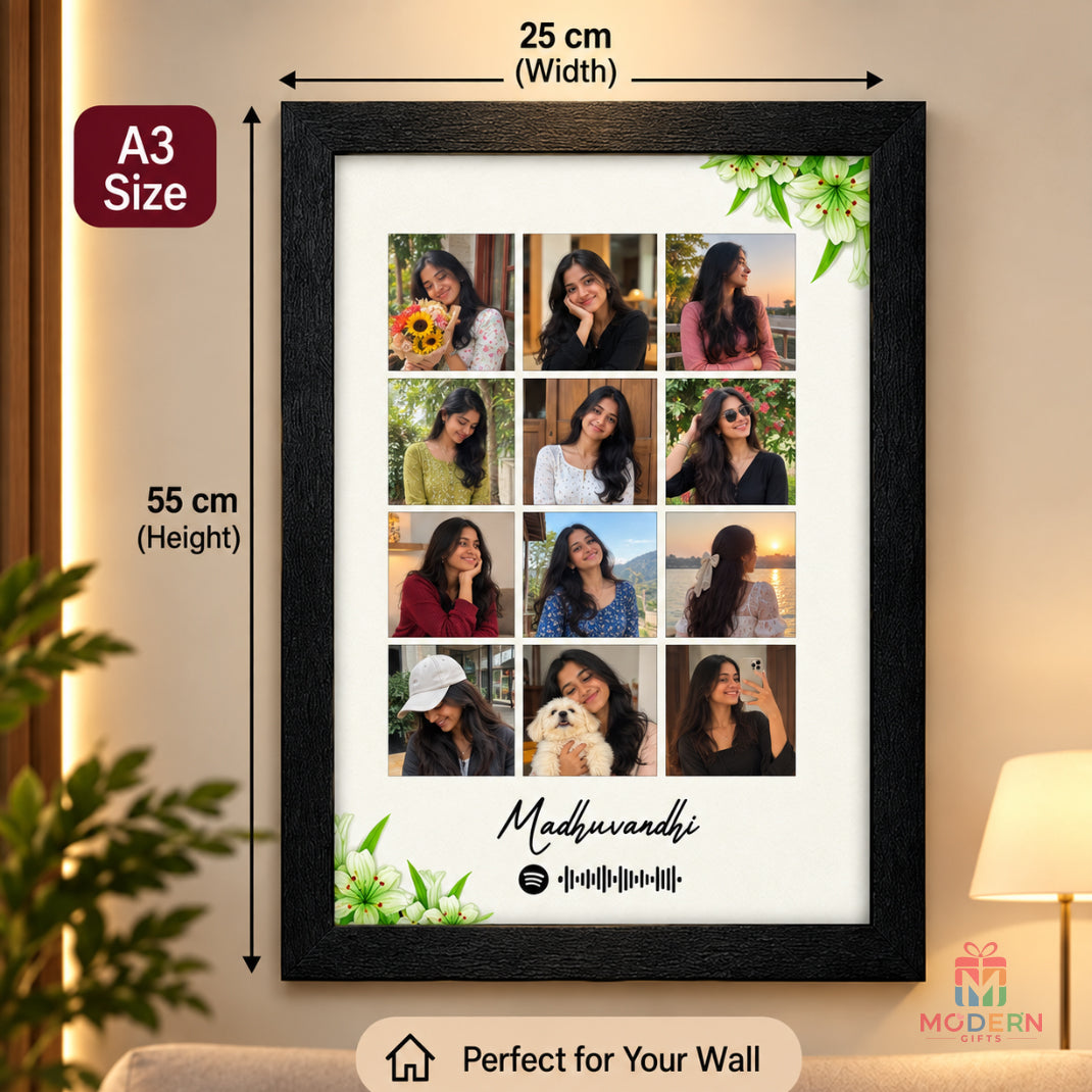 Collage Spotify Frame