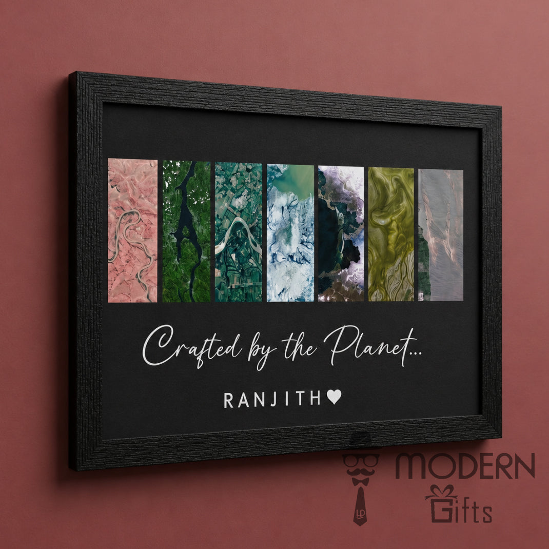 Customized Landsat Map Frame