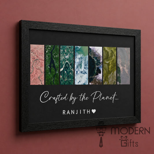 Customized Landsat Map Frame