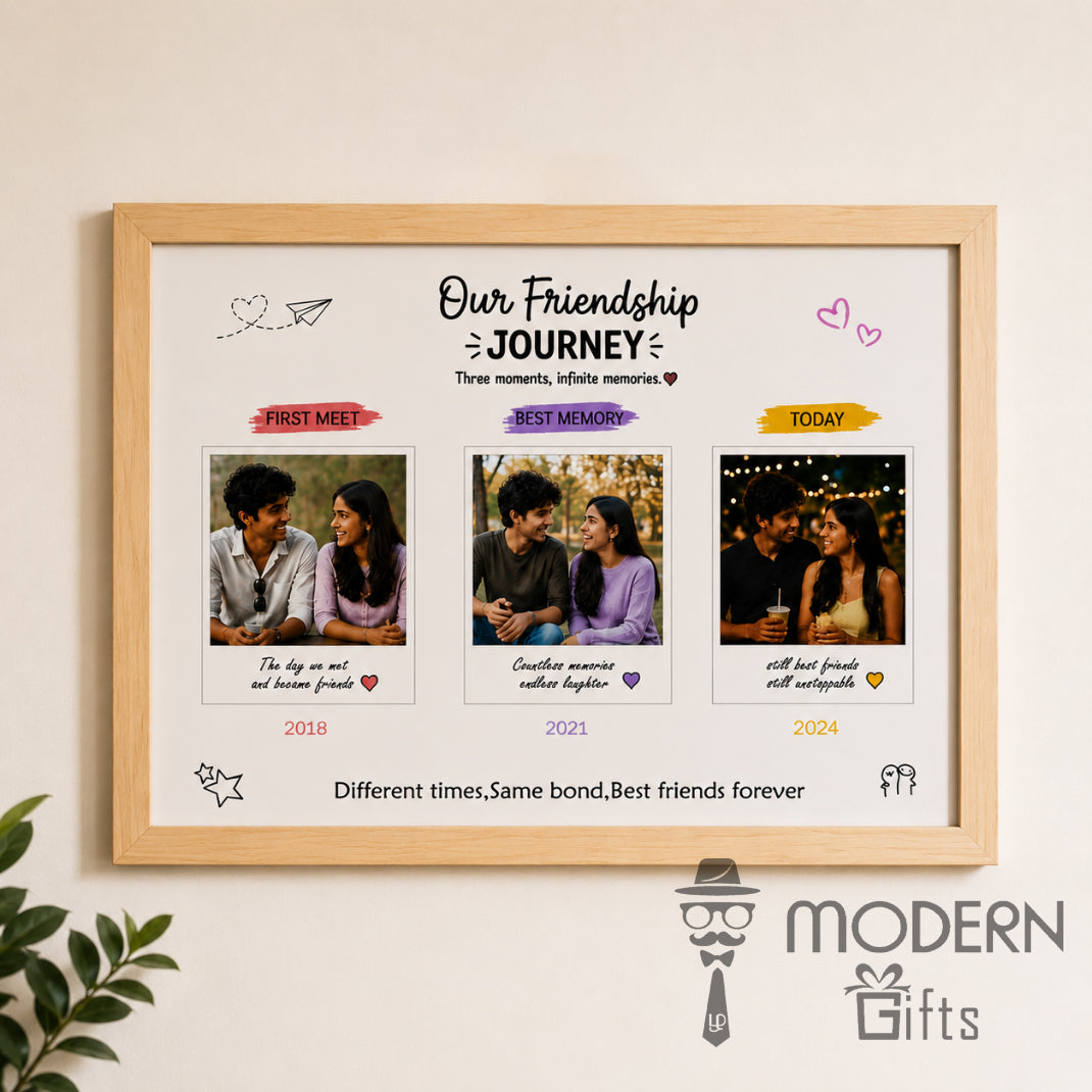 Our Friendship Journey Frame