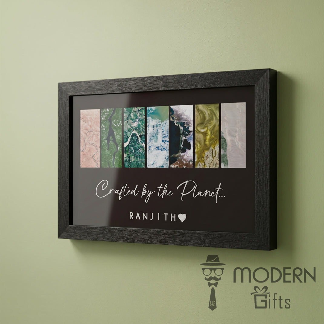 Customized Landsat Map Frame