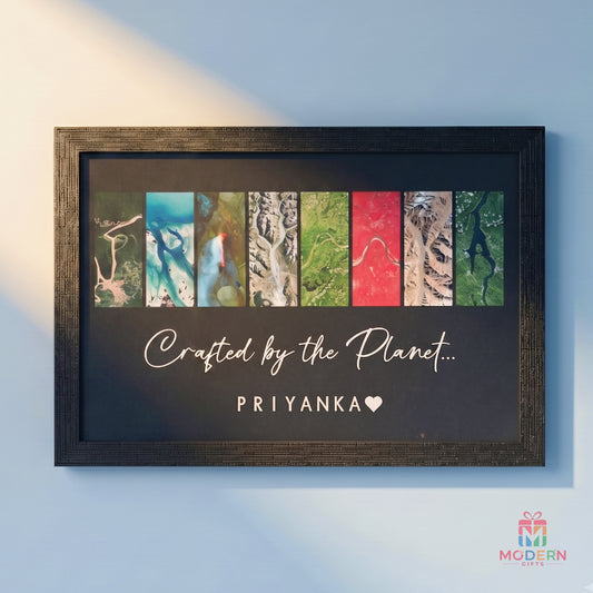 Customized Landsat Map Frame
