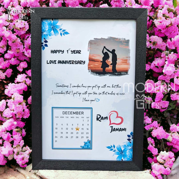 Love Anniversary Frame (Theme 2)
