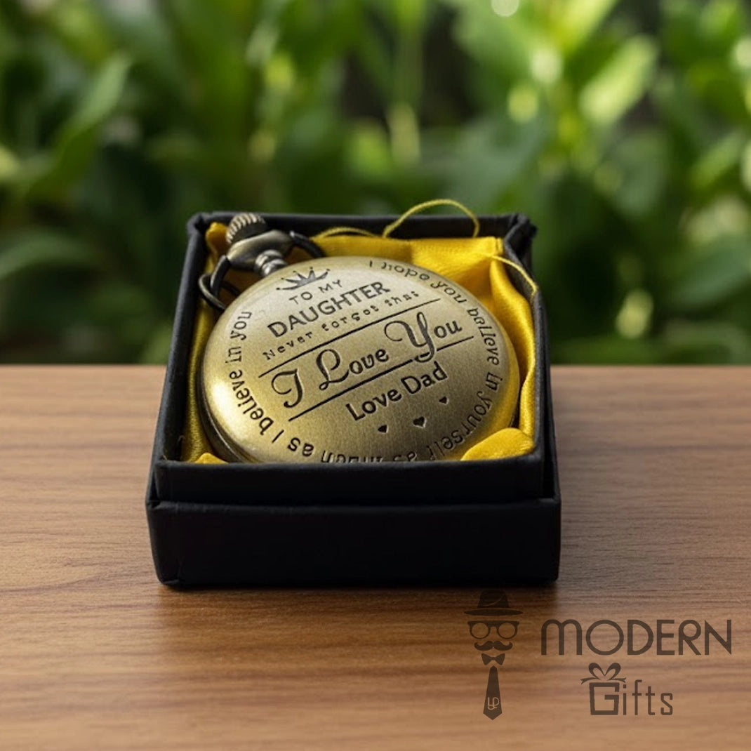 Vintage Clock Keychain