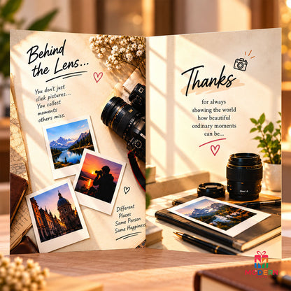 Photographer Greeting Card