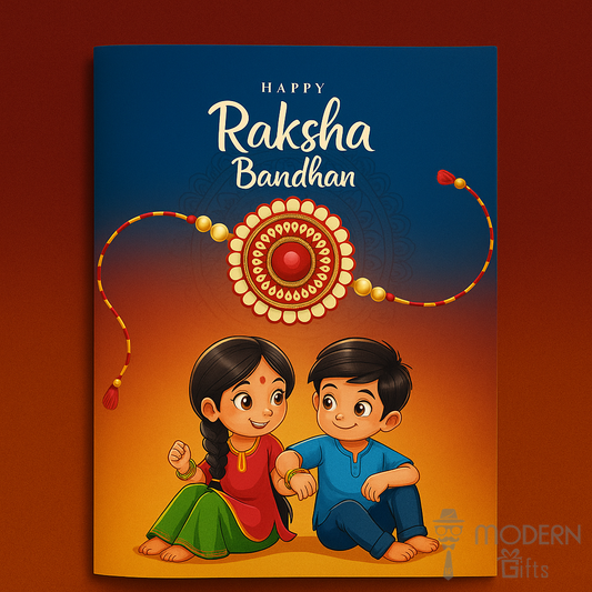 Rakhi Greeting Card