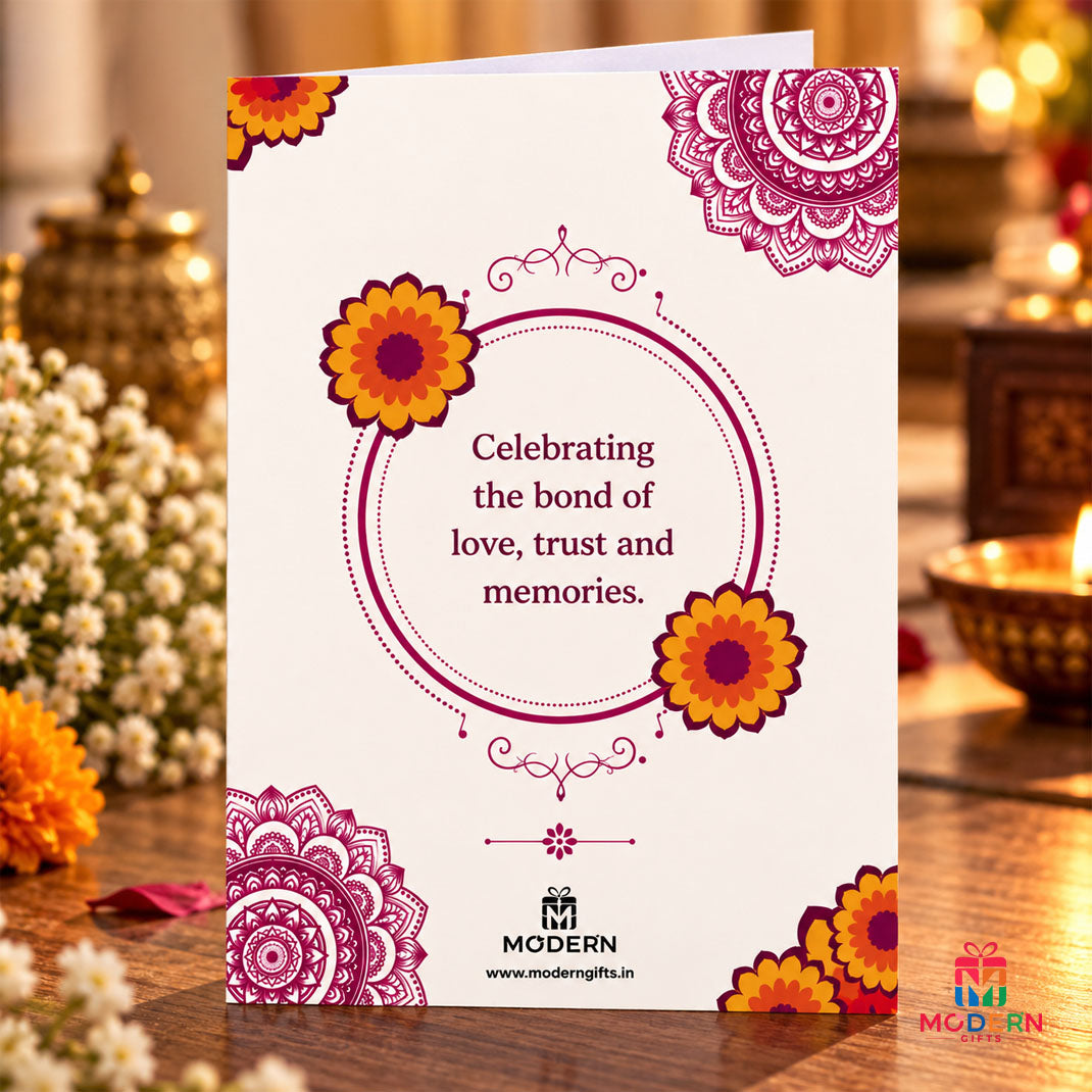 Happy Raksha Bandhan Greeting Card
