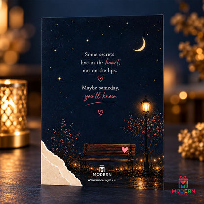 Secret Crush Greeting Card